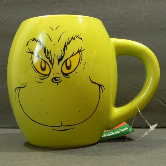 Naughty or Nice Grinch Mug Cindy Lou Who Dishwasher / Microwave Safe NWT - Picture 1 of 6